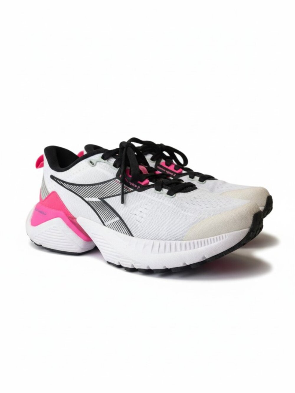 Diadora Mythos Vigore 2 Pink Running Shoes 8.5 Athleisure Athletic Sporty Tennis